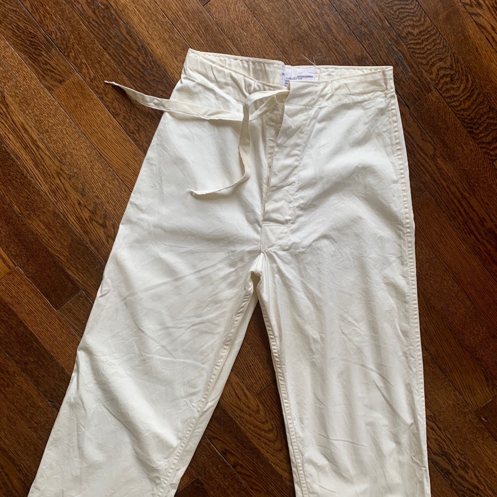 Vintage Drawstring Sailor Pants